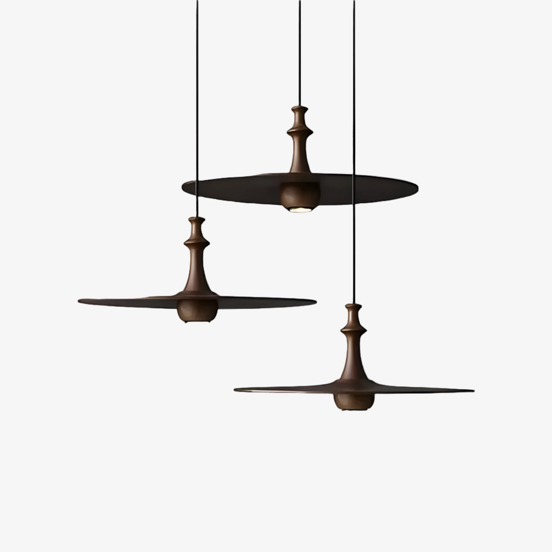 Saucer Pendant Light